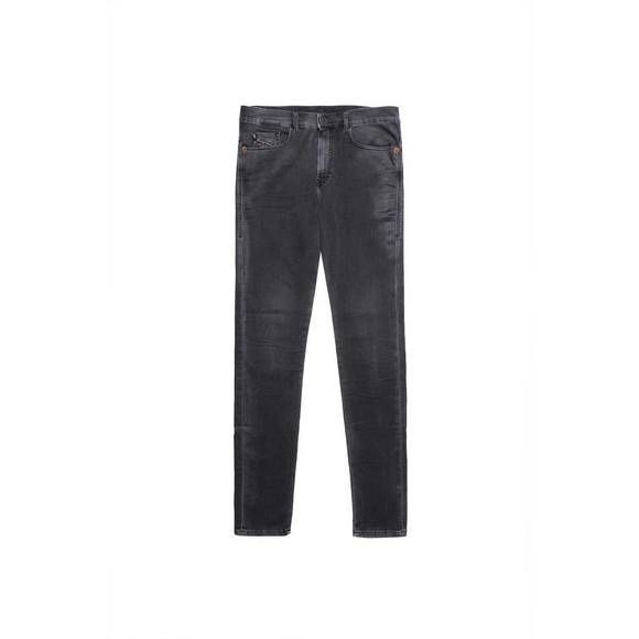 NEW DIESEL men's d-amny skinny fit jogger denim jeans in black